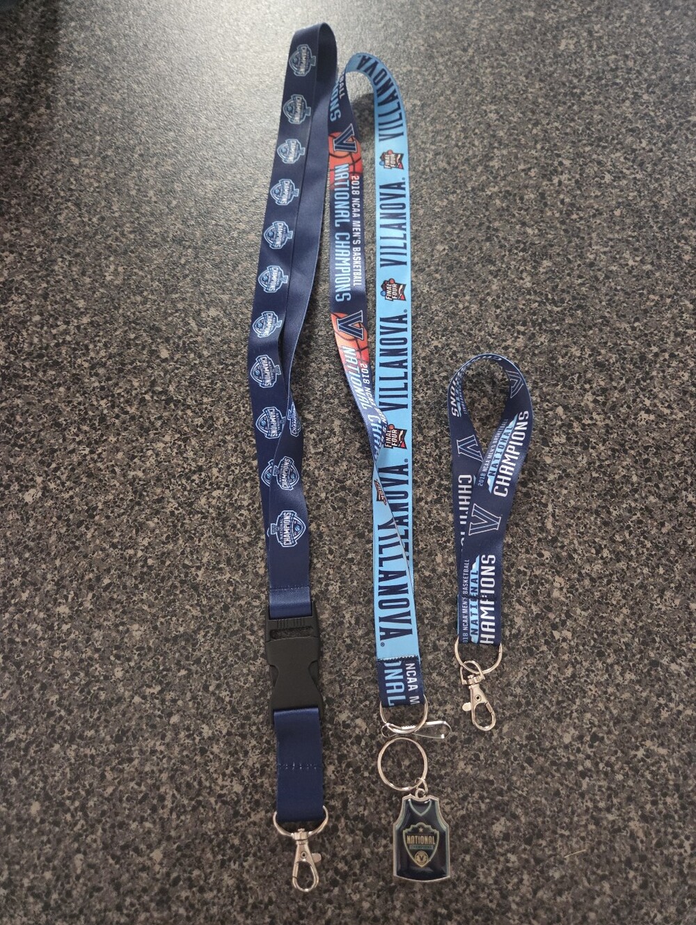 Wincraft Villanova Wildcats Lanyards & Keychain Lot Of 4 NWOT NCAA